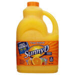 SUNNY D 4/128 OZ ORANGE TANGY ORIGINAL