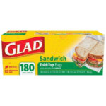 GLAD SANDWICH BAG 12/180CT