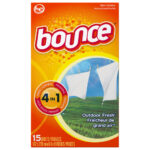 BOUNCE 15/15 CT DRYER SHEET FRESH