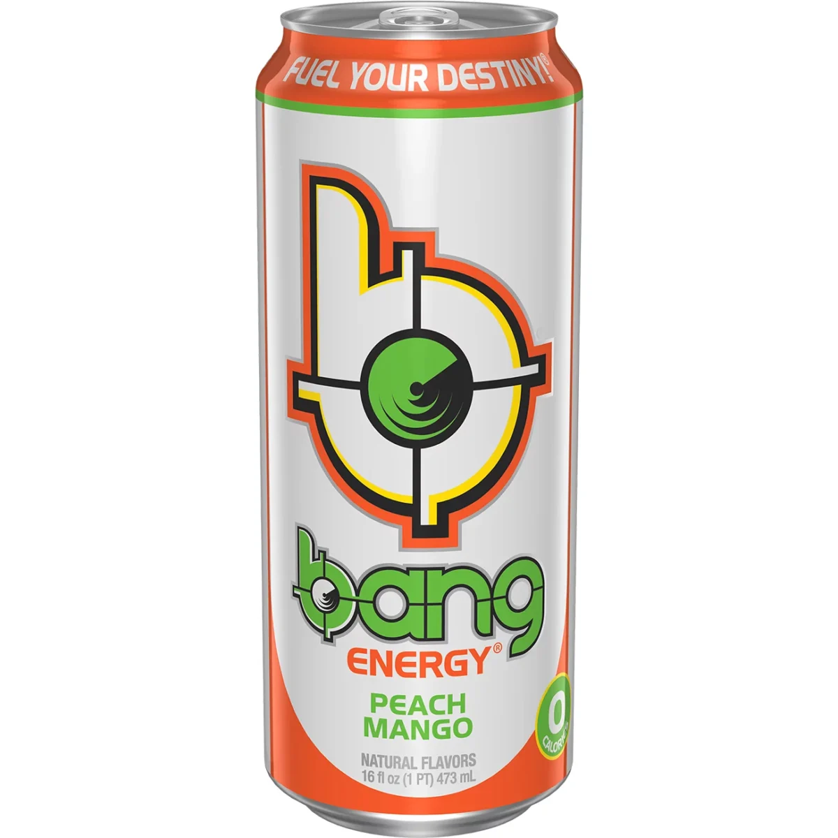 Bang, Peach Mango, 12 count, 16 oz - Image 1