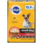 PEDIGREE 4/3.5 LB SMALL DOG STEAK VEGETABLE