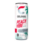 CELSIUS PEACH VIBE 12/12OZ