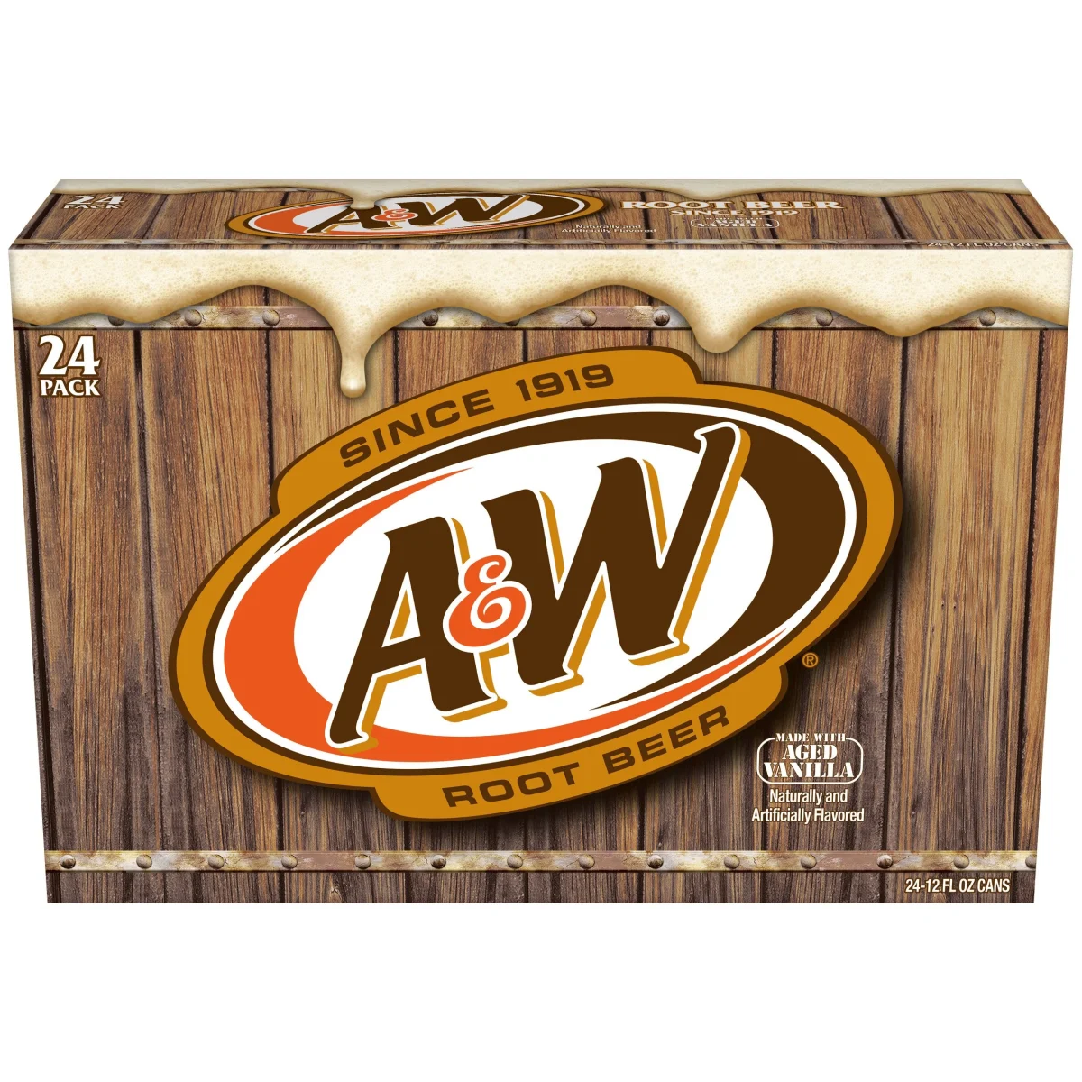 A&W, Root Beer Cube, 24 count, 12 oz - Image 1