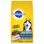 PEDIGREE 4/3.5 LB ADULT HI PROTEIN CHICKEN TURKEY