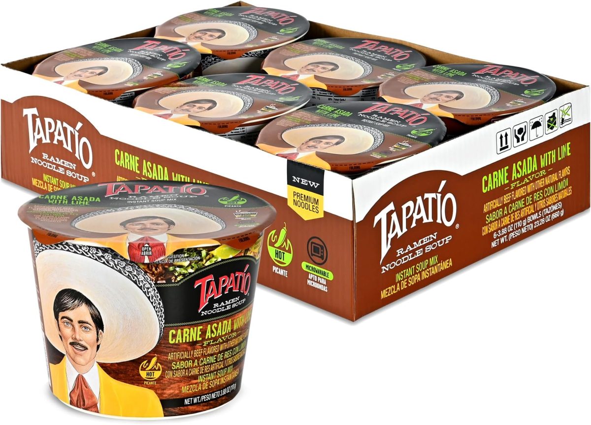 Tapatio Ramen, Ramen Carne Asada Lime, 6 count, 3.88 oz - Image 1
