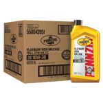 PENNZOIL 6/1 QT PLATINUM HIGH MILEAGE 10W30