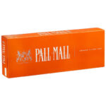Pall Mall, Orange 100'S Box, 10 count, 20 cig