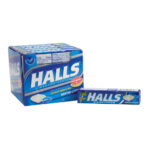 HALLS 20/9 DROPS MENTHOL BX