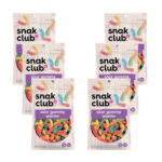 SNAK CLUB SOUR WORM 6CT