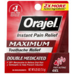 ORAJEL STRN 4X GEL1CT .25 OZ