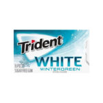 TRIDENT 9/16 PIECES WHITE WINTERGREEN BX
