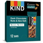 KIND 12CT DRK CHC NUTS & S.SLT
