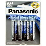 PANASONIC BATTERIES AA4PK 12CT