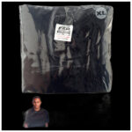 T-SHIRT XL BLACK 1 CT