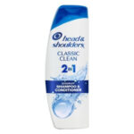 HEAD & SHOULDER 12.5 OZ 2 IN 1 SHAMPOO & CONDITIONER CLASSIC CLEAN  EA