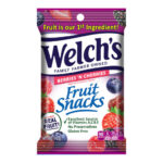 WELCH'S 12/5 OZ FRUIT SNACKS BERRIES N CHERRIES