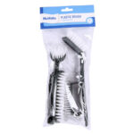 NUVALU PLASTIC BRUSH 4 CT
