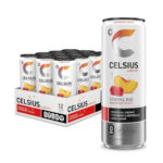CELSIUS RASPBRY PEACH 12/12OZ