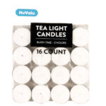 NuValu Tea Light Candles 16ct