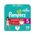 PAMPERS DIAPERS CRUIS S5 19 CT