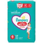 PAMPERS DIAPERS CRUIS S6 17 CT