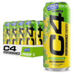 C4 ENERGY 12/16 OZ JOLLY RANCHER GREEN APPLE