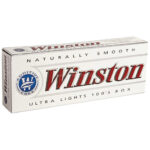 Winston, Silver 100'S Box, 10 count, 20 cig