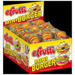E.FRUTTI 60/ CT GUMMI MINI BURGER BX