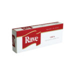 Rave, Red 100'S Box, 10 count, 20 cig