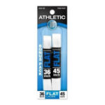 SHOELACE WHTE/BLCK 36/45" 1CT"