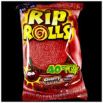 WARHEADS RIP ROLL CHERRY 24CT