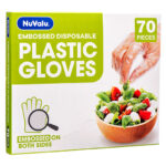 NUVALU PLASTIV GLOVES 70CT
