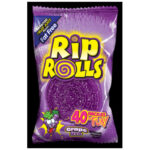 WARHEADS RIP ROLL GRAPE 24CT