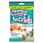 WELCH'S 12/4 OZ JUICY FRUIT SNACKS JUICEFULS ISLAND SPLASH