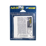 SELECT ONE ADVIL TAB PM 12CT