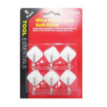 WIRE HOOKS 6PK W/SELF STICK