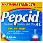 PEPCID AC MAX STR TBLTS 8 *