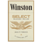 Winston, Select Gold King Box, 10 count, 20 cig