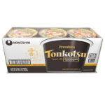 NONG SHIM  6/3.56 OZ BOWL TONKOTSU KUROMAYU