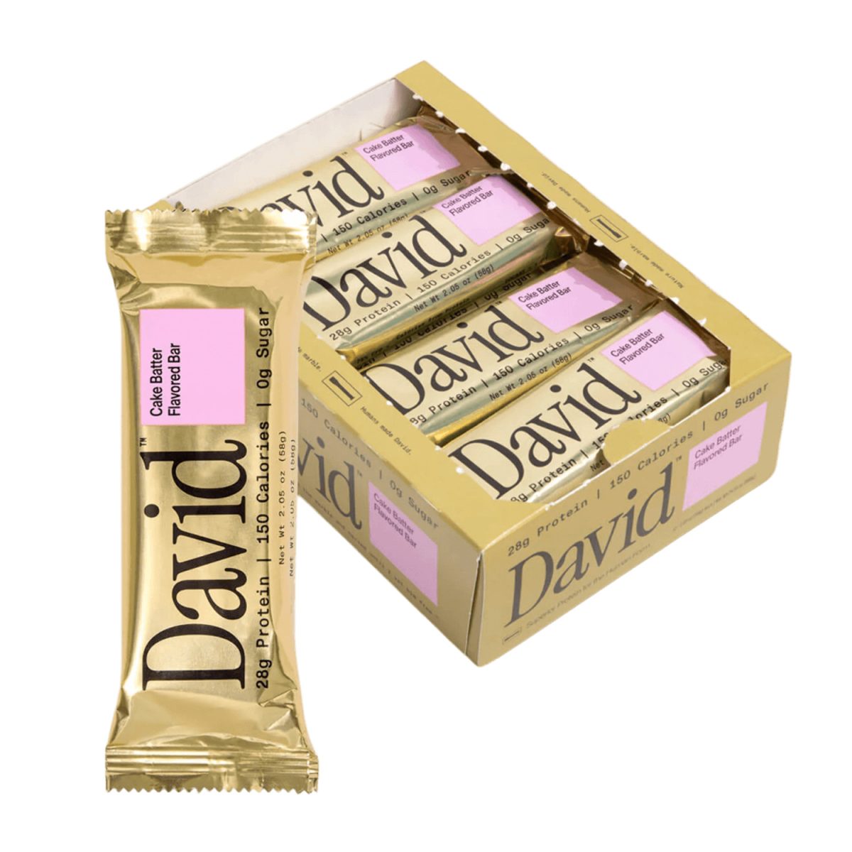 DAVID 28G PRO 12CT CAKE BATTER - Image 1